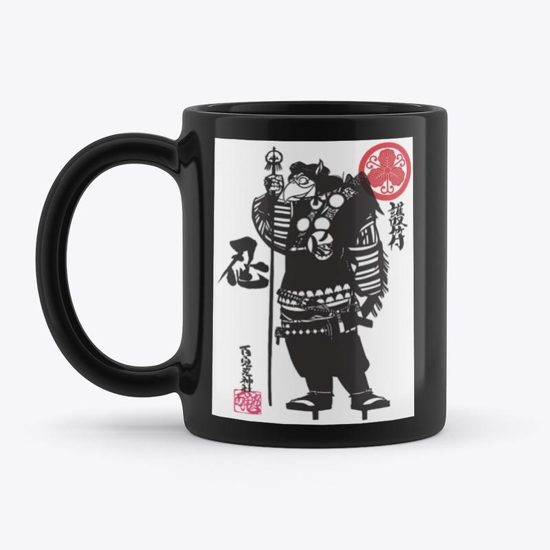 Drinkware: Karasu Tengu Lucky Charm